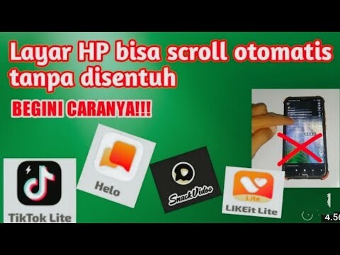 AUTO SCROLL | Cara menggunakan aplikasi auto scroll