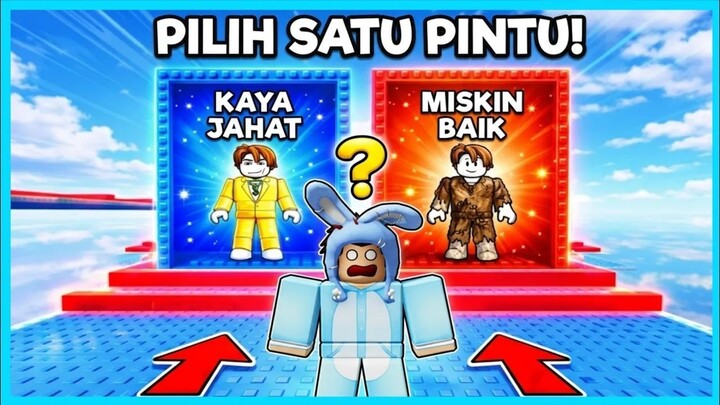 MIPAN & ZUZUZU Parkour Tower Laser Tapi Harus Pilih Pintu Dengan Pertanyaan Suli