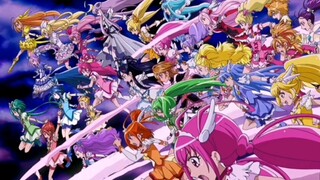 Guangmei Movie Edition/Mixed Cut || Cảnh precure 32-bit biến thành trận chiến cùng lúc sẽ...