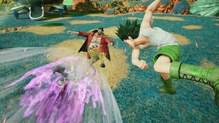 LUFFY VS GON (Jump Force) FULL FIGHT HD