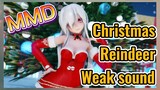 Christmas Reindeer Weak sound MMD