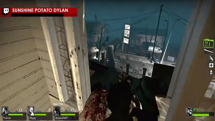 left Frankiando PUMBA LEFT4dead2