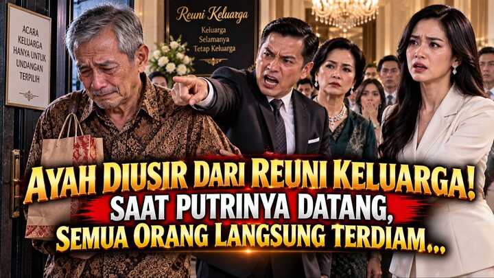 Ayah Diusir Dari Reuni Keluarga! Saat Putrinya Datang, Semua Orang Langsung Terdiam…