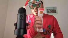 ASMR Eating Jelly Belly Cherry Ice Pop (Eating Sounds & Mouth Sounds)