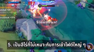 RoV เรียวมะไม่เหมาะกับไฟต์ใหญ่ๆ