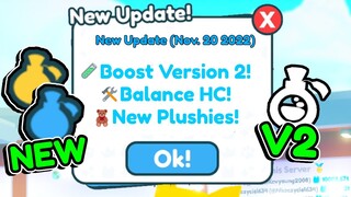 Pet Simulator X New BOOST VERSION 2 is coming NEXT UPDATE! 🧪😱
