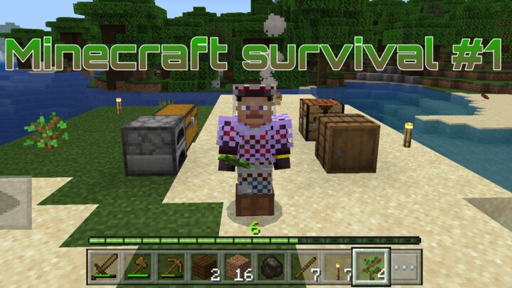Minecraft survival mode eps1