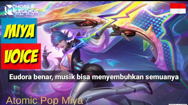 Suara Miya Skin Atomic Pop mobile legends