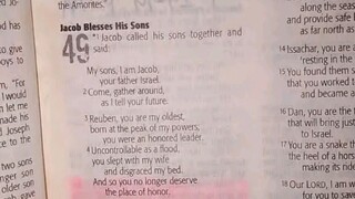 Daily Verse.                Genesis 49:5-7