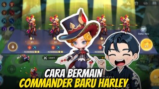 Cara bermain commander harley mcgg