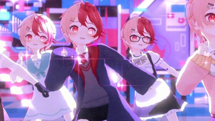 【𝗢𝗖生贺/Shibuya Chensheng】Own five larvae models at once! 🦴【4K·MMD】