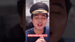 Seperti inilah bentuk musuh di Spiral Abyss Lantai 13... #shorts