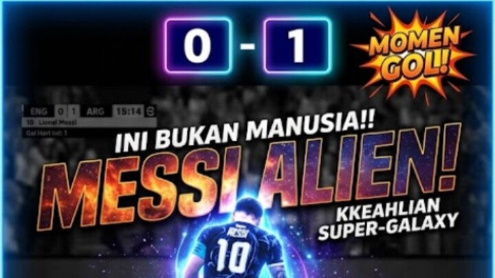 MESSI ALIEN
