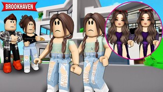 AS GÊMEAS REJEITADAS PELOS PAIS FICARAM RICAS | Historinhas Brookhaven RP | Roblox