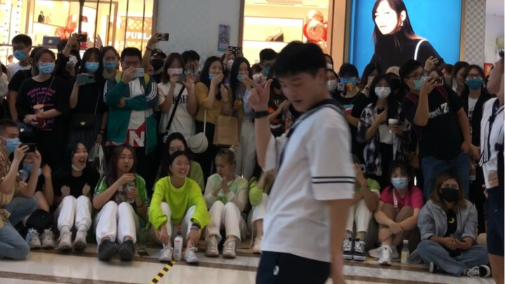 My straight shot, hahaha, tell me your wish and participate in the random dance roadshow.
