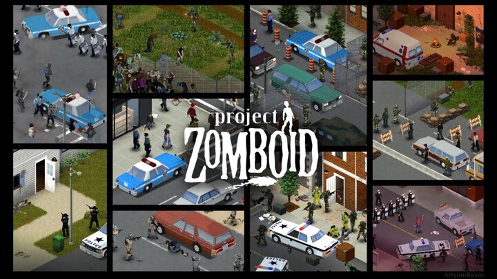 28 Weeks Later escape scene but its Project Zomboid