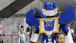 When I went to Comic-Con wearing my homemade soundwave
