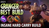 MEGATRON IS HERE!! | Granger Best Build in 2021 | Granger Hard Carry Build & Gameplay | MLBB