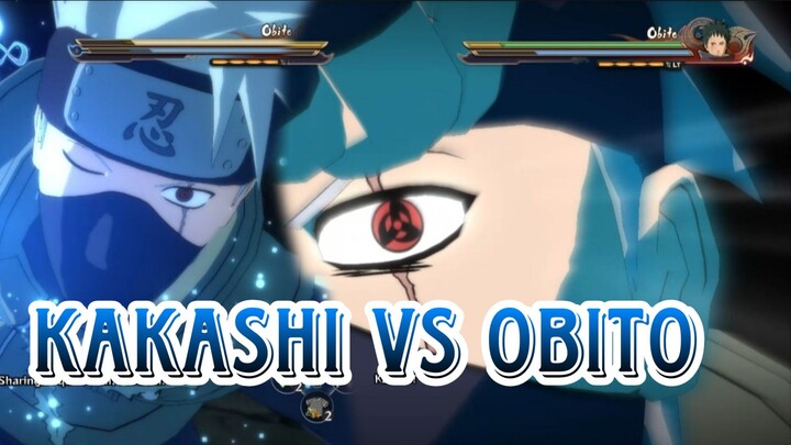KAKASHI VS OBITO