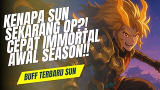 SUN Di Buff Gendong Tim Jadi Lebih Mudah? | Mobile Legends