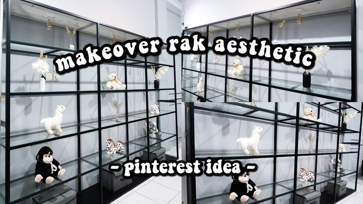 CARA MEMBUAT RAK LAMA MENJADI AESTHETIC | Home Decor 2021