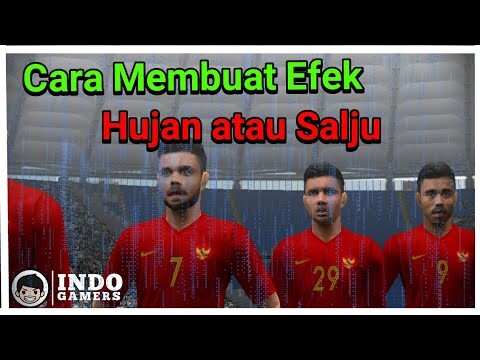 Cara Membuat Efek Hujan/Salju di PES PPSSPP