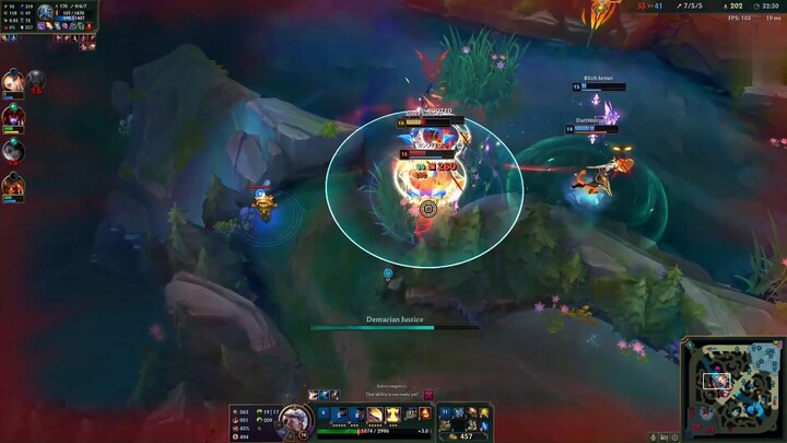 Zac phân bào thành 4 chất nhỏ tự tấn công cực dị trong liên minh huyền thoại #game