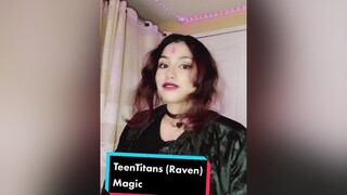 Magic 🖤 Raven teentitans  teentitanscosplay hero superhero dccomics cosplay fyp foryoupage