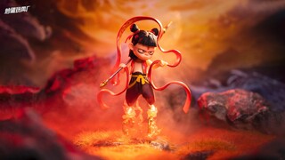 用哪吒玩具拍照～我们吒儿也太帅了吧！