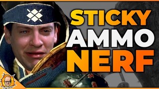 THEY NERFED STICKY AMMO HARD ON SUNBREAK