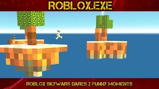 ROBLOX SKYWARS DARES 2 FUNNY MOMENTS PART#1