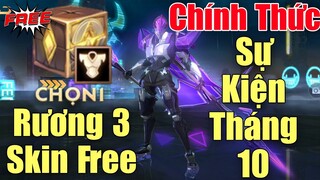 Liên quân Chơi khô máu FREE 3 skin toàn server - Sự kiện hot nhất tháng 10 Zephys siêu việt mùa 20