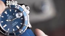 Tudor Hydronaut 89190 with JU Overseas FKM rubber strap #watch #watchstrap
