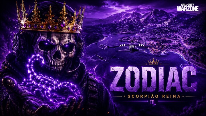 💀👑 WARZONE MW4 - O ZODIAC MUDOU O WARZONE! 😎🔥