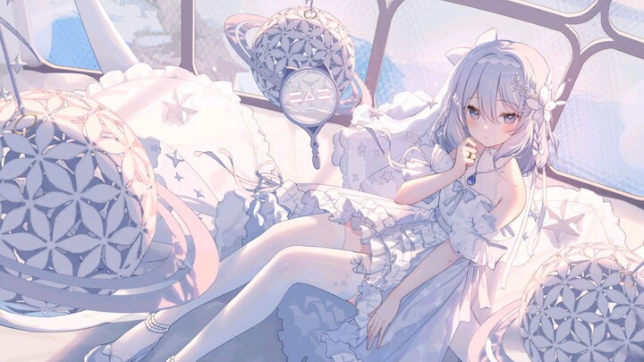 【wallpaper engine】Who doesn't like white hair and white silk? Recommended popular 2D dynamic wallpap