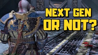 god of war Ragnarok - Is It A Next Gen Game Or Not? (Discussion)