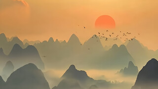 “这意境大概只有中国人才懂吧～”