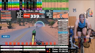 Zwift Cycling Workout 11.06.2025