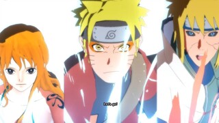 NAMI BĂNG HẢI TẶC MŨ RƠM CÙNG MINATO VÀ NARUTO KẾT HỢP SỨC MẠNH - NARUTO SHIPUDEN STOM 4 Tập 254