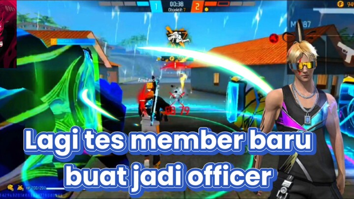 tes 2 member siapa yang cocok buat jadi officer