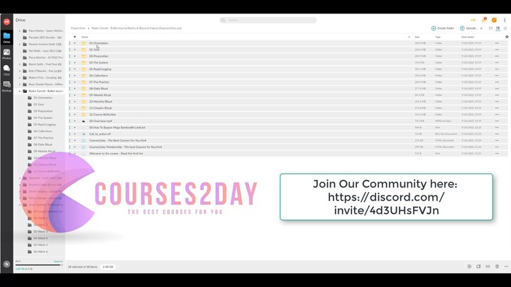 Ryder Carroll - Bullet Journal Basics and Beyond Course (Courses2day.org)