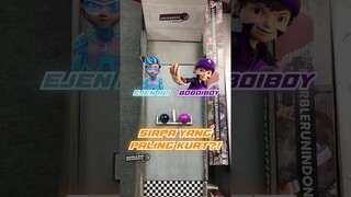 Ejen Ali Suit Satria 🆚 Boboiboy Lubang Hitam: Siapa Paling Kuat?  | MRI PanSos Kap #Shorts