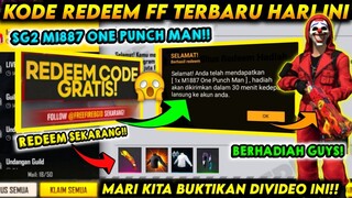 KODE REDEEM FREE FIRE TERBARU 13 MARET 2024 HARI INI