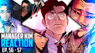 THE YAKUZA JOINS THE WAR | Manager Kim Webtoon Reaction