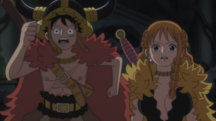 MOMEN SUS NAMI DAN LUFFY