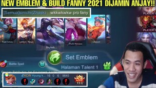 FANNY JUNGLE & BUILD BEGINI, TIM GW AUTO TERCENGANG SOLO RANKED!!