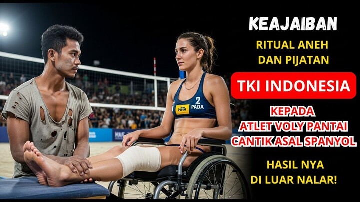 KISAH NYATA TKI INDOTERTIPU, JADI GELANDANGAN DI SPANYOL,HIDUP BERUBAH BERKAT ATLET VOLI CANTIK