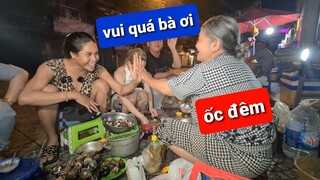 Đi ăn ốc đêm cùng DIVA Cát Thy Bánh tráng trộn