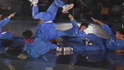 Màn trình diễn breakdance thập niên 80