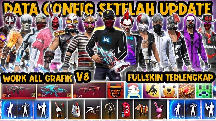 SETELAH UPDATE❗ DATA CONFIG VVIP FREE FIRE MAX❗CONFIG FF TERBARU 2022❗ SETELAH UPDATE V8❗CONFIG FF